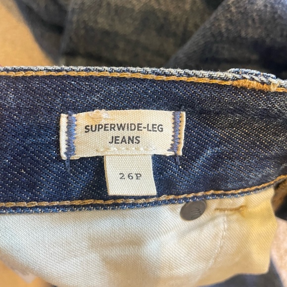 Madewell Dark Blue Flare Jeans - Picture 6 of 6